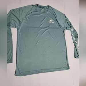 (#15) Mossy Oak Men’s Long-Sleeve Fishing Swim Shirt - Sage Green